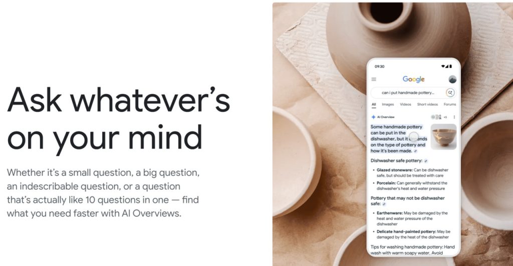 google ai overviews