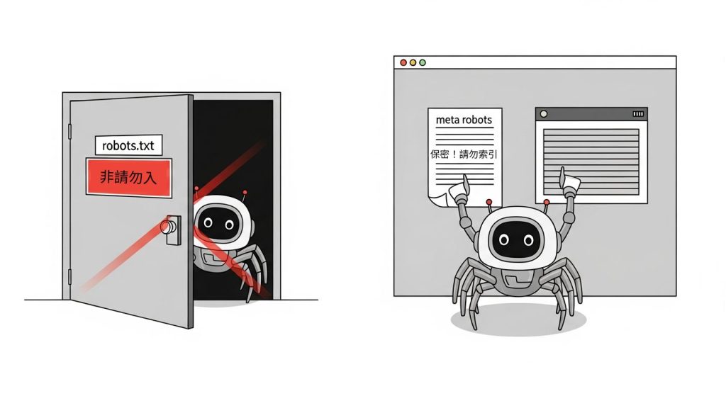 robots.txt 與 meta robots 差別