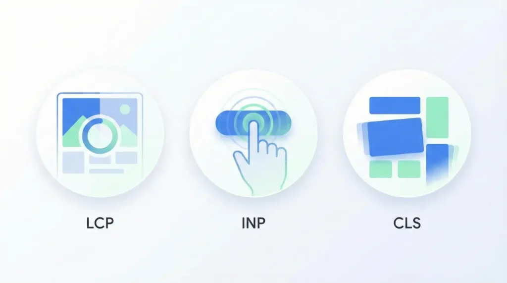 Core Web Vitals 三大核心指標：LCP、INP、CLS